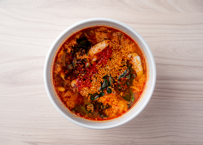 ユッケジャン麺